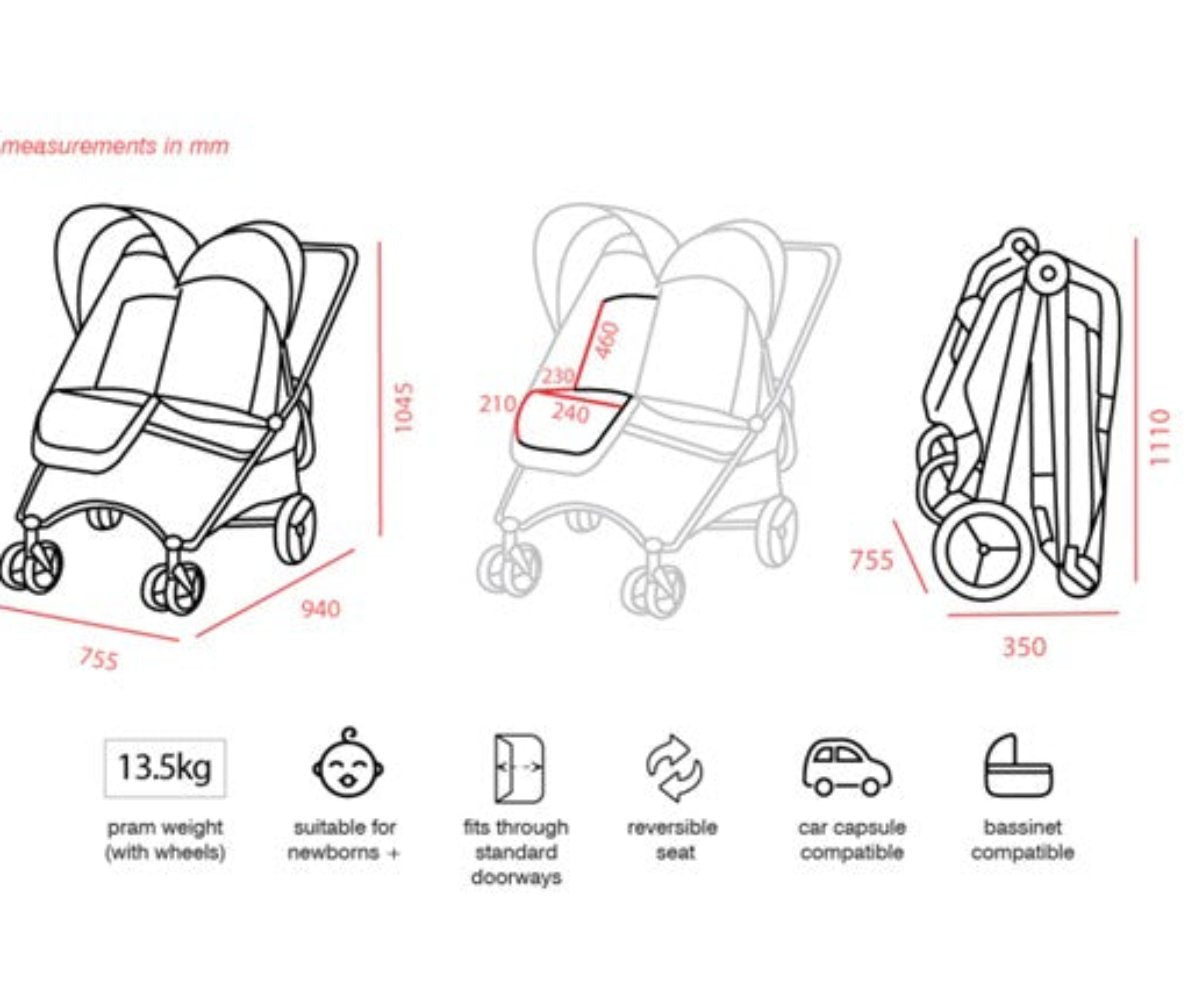 Valco Baby Snap Ultra Duo Elite - Signature Grey