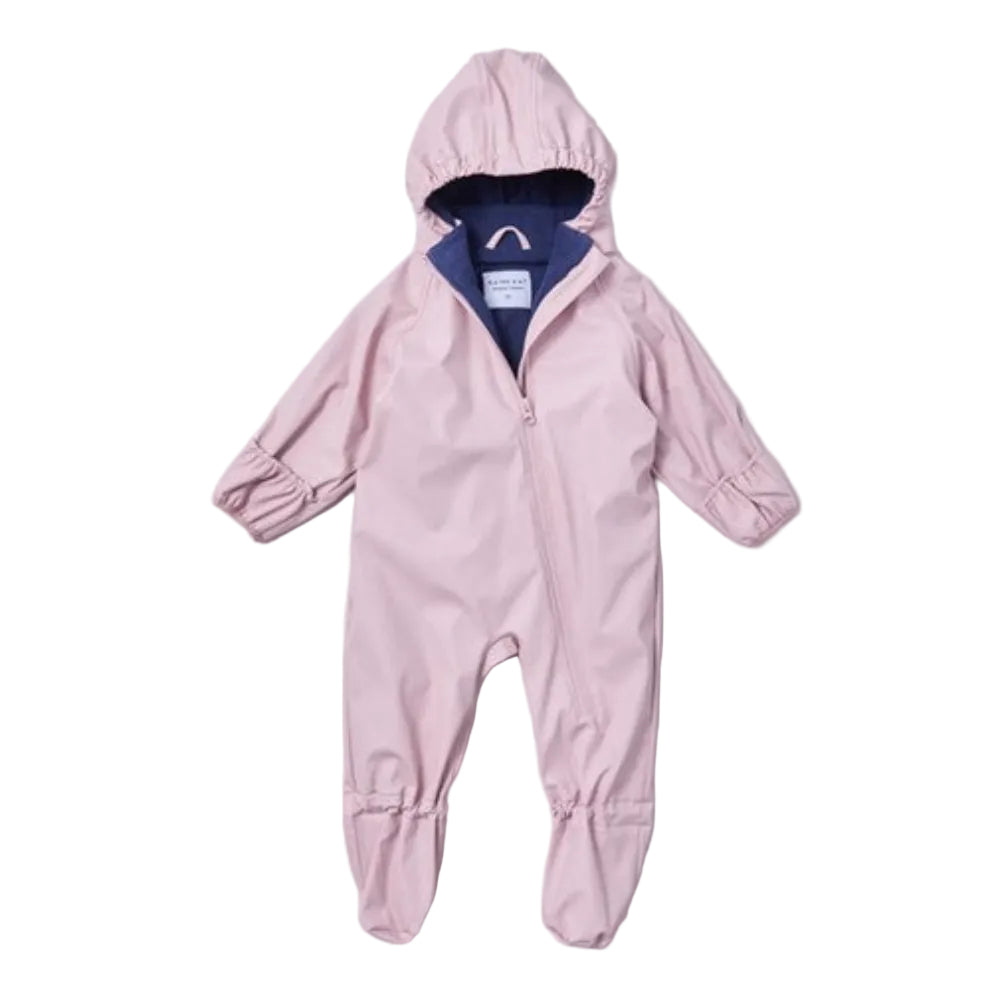 Rainkoat Snowsuit Crawlers - Blush Pink