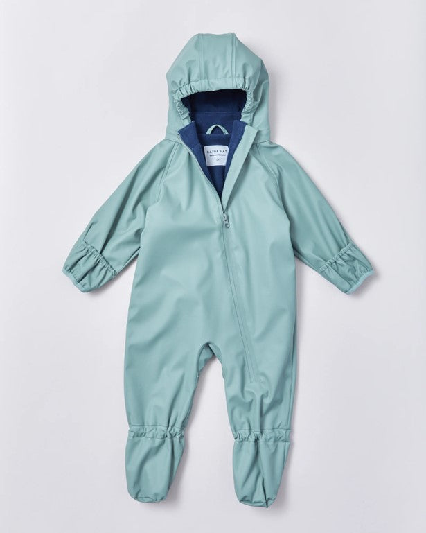 Rainkoat Snowsuit Crawlers - Sage