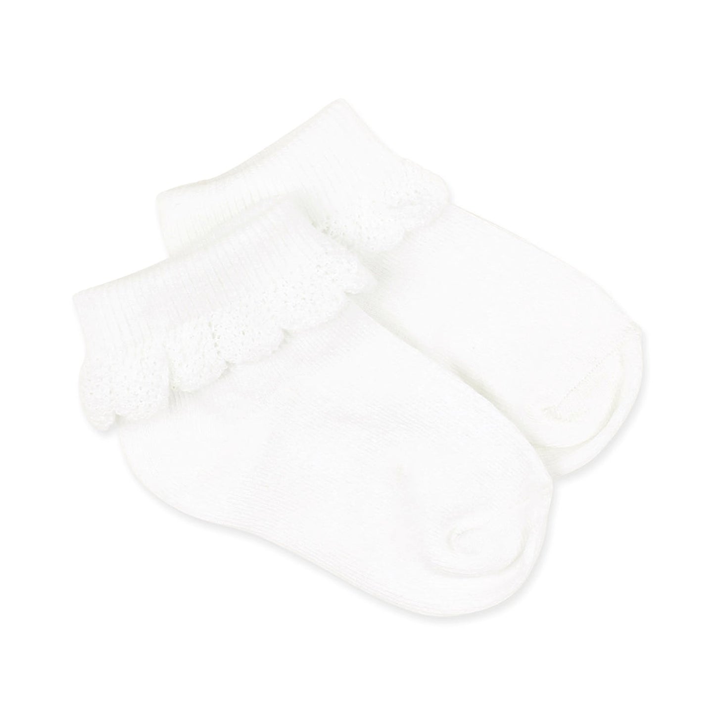 Minihaha Cloud Drop Needle Socks - Light Cream