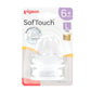 Pigeon Softouch BPP Teat 2 pk - L