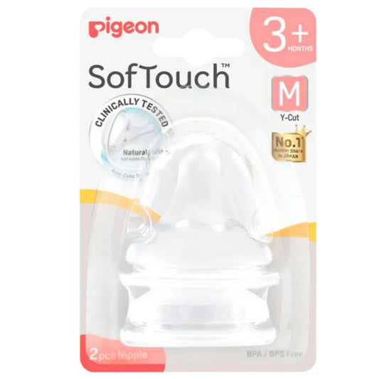 Pigeon Softouch BPP Teat 2 pk - M