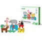 Tooky Toys Stacking Animals Wooden Blocks
