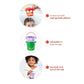 Skip Hop Zoo Stack & Pour Buckets - Pastel