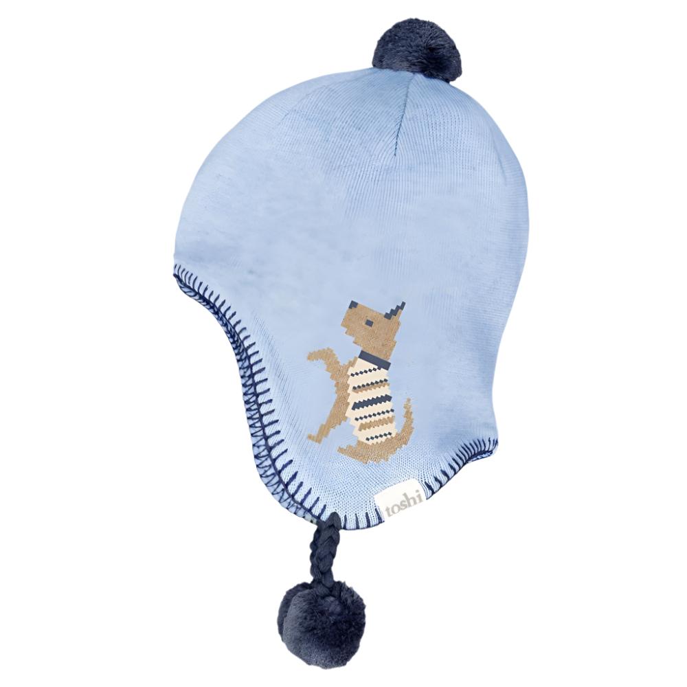 Toshi Organic Earmuff Beanie - Storytime/Lapdog