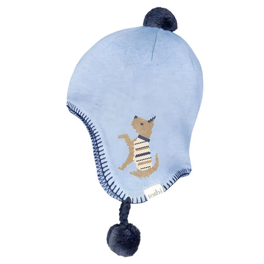 Toshi Organic Earmuff Beanie - Storytime/Lapdog