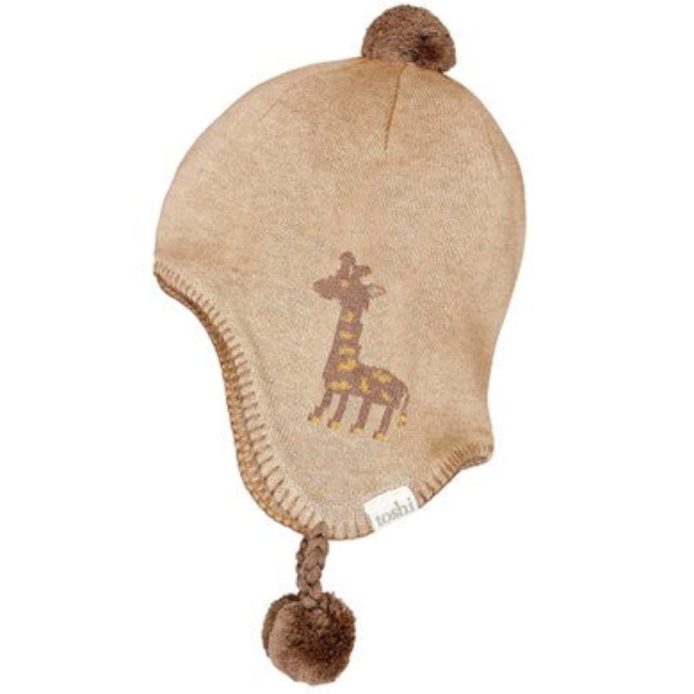 Toshi Organic Earmuff Storytime - Mr Giraffe