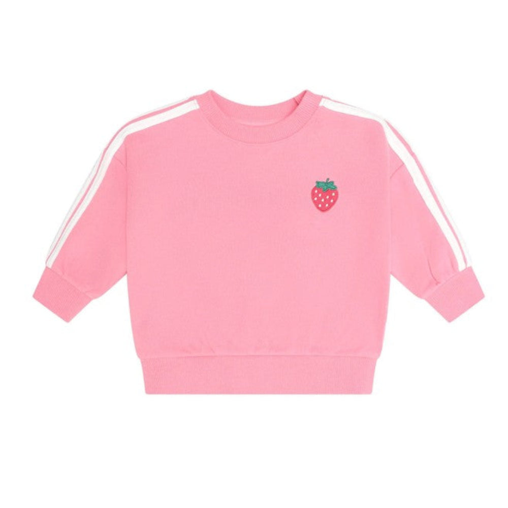 Huxbaby Strawberry Emb Sweatshirt