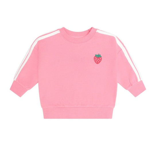 Huxbaby Strawberry Emb Sweatshirt