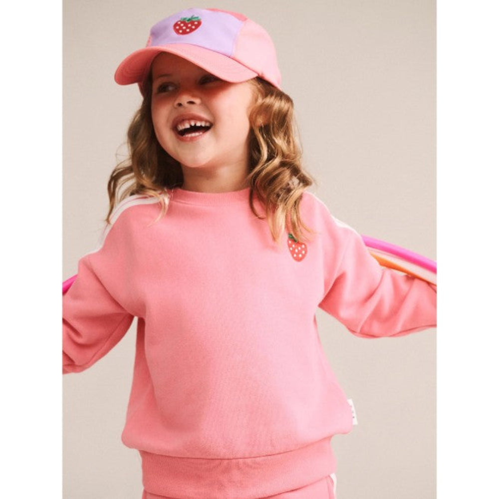 Huxbaby Strawberry Emb Sweatshirt