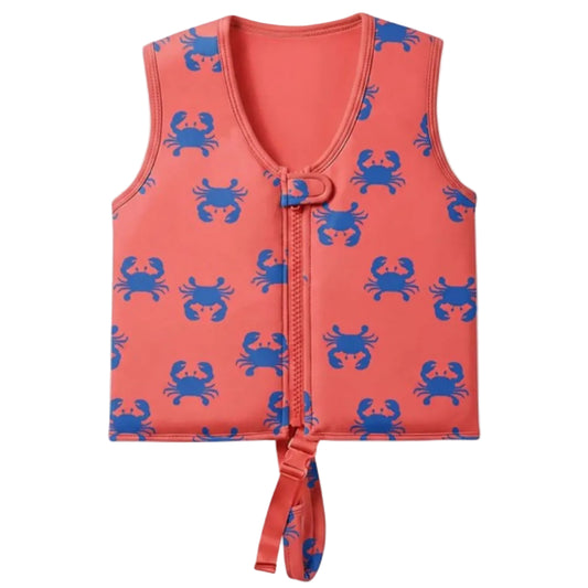 Toshi Swim Float Vest Pirate - Mud Crabs