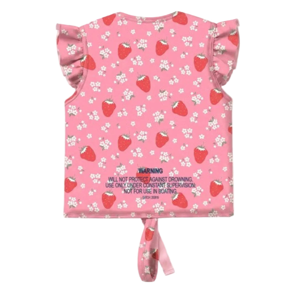 Toshi Swim Float Vest Twinkle - Strawberry