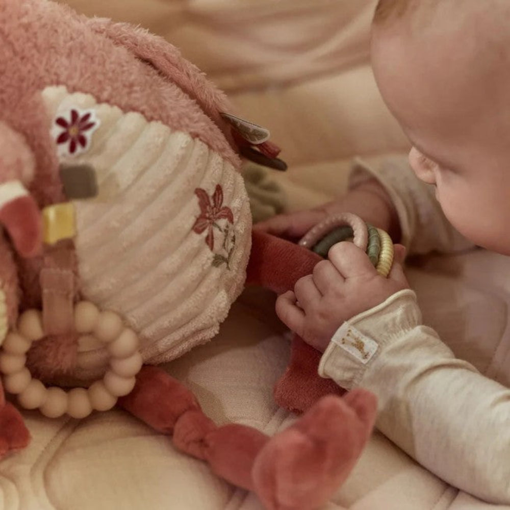 Little Dutch Activity Cuddle Flamingo - Safari Friends