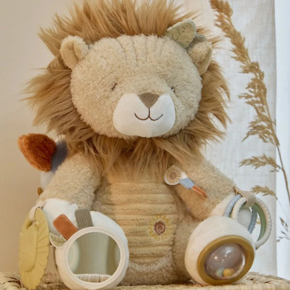 Little Dutch Activity Cuddle Lion - Safari Friends