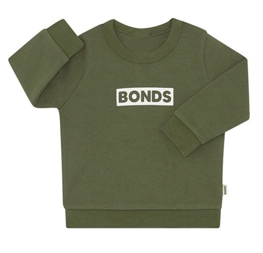 Bonds Tech Sweats Pullover - Hiker Green