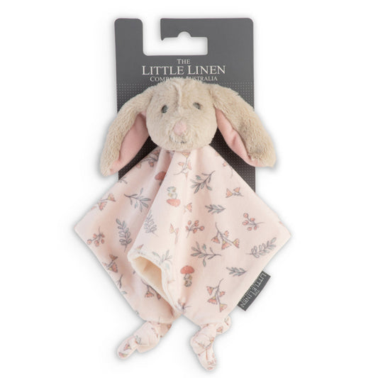 Little Linen Lovie Comforter - Harvest Bunny