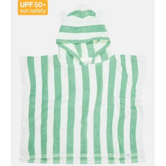 Toshi Hooded Towel Beachcomber - Seagrass