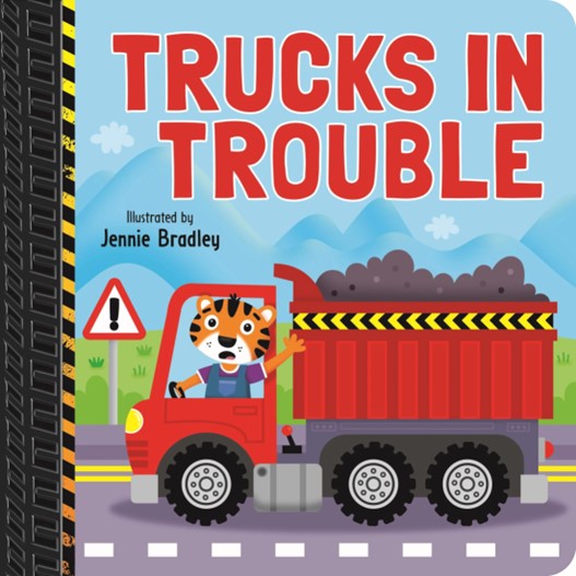 Tyre Tacks Board Book - Trucks in Trouble