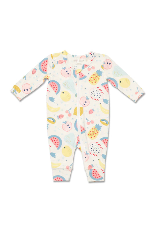 Marquise Tutti Frutti Footless Zipsuit