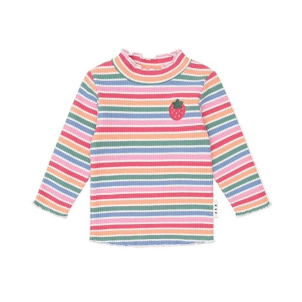 Huxbaby Tutti Frutti Stripe Rib Skivvy