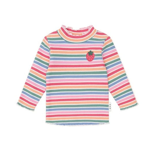 Huxbaby Tutti Frutti Stripe Rib Skivvy
