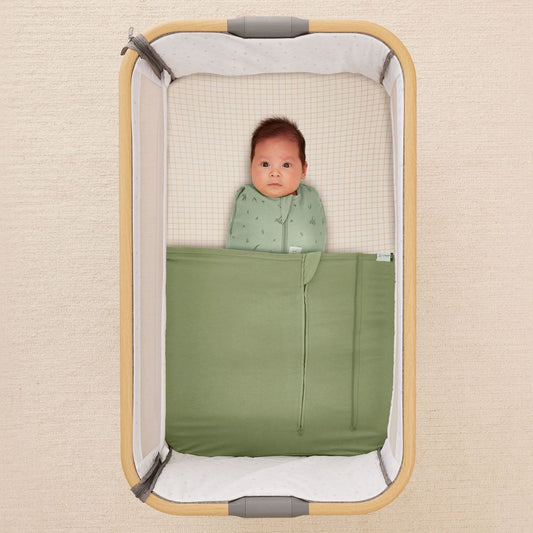ErgoPouch HugMe Blanket 1.0 & 2.5 TOG - Moss - Bedside Sleeper