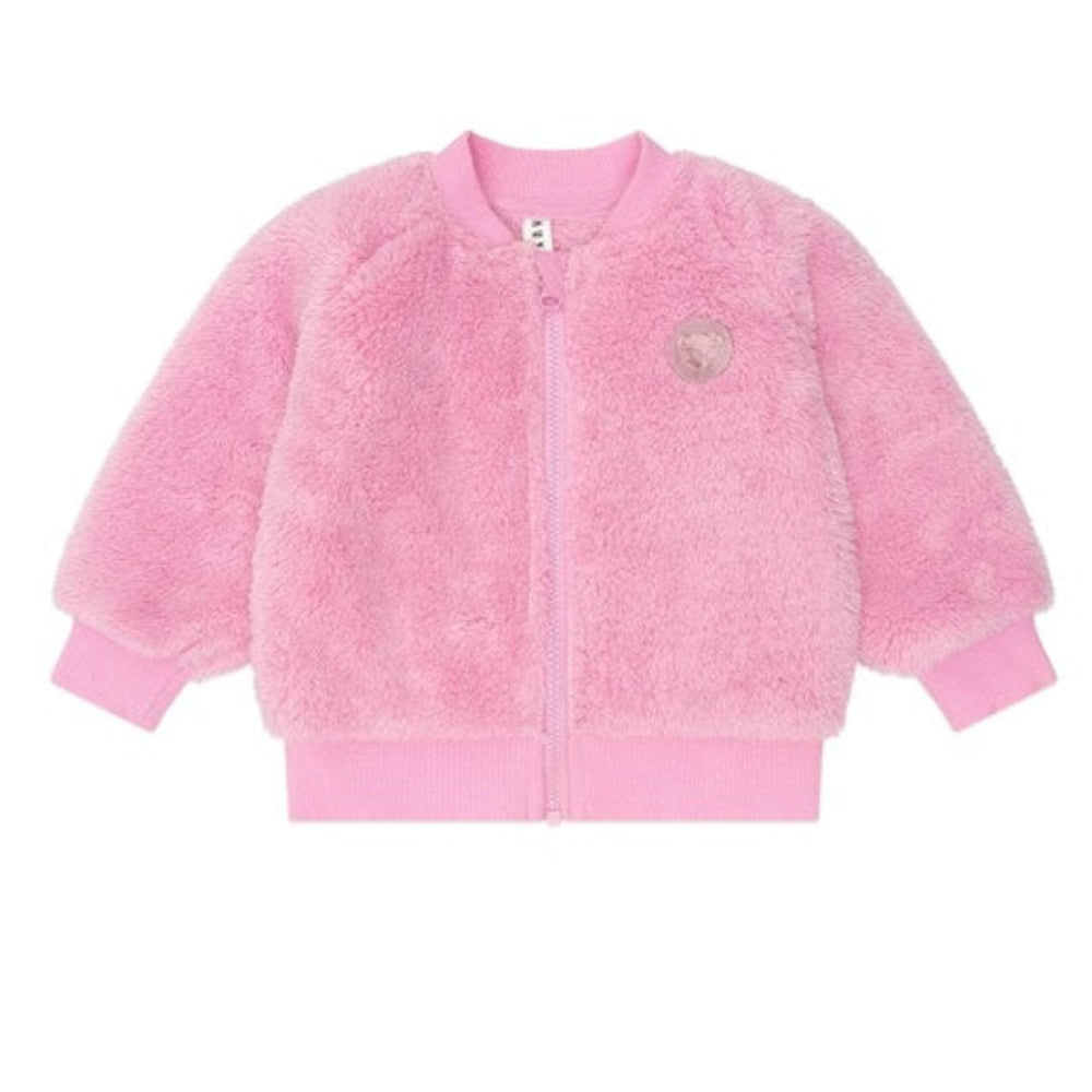 Huxbaby Varsity Huxette Fur Jacket