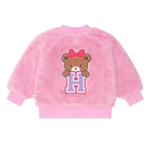 Huxbaby Varsity Huxette Fur Jacket