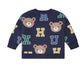 Huxbaby Varsity Letter Hux Cardi
