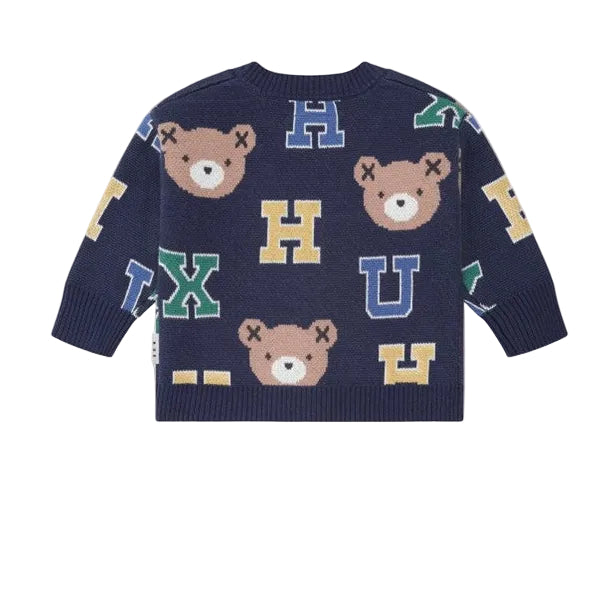 Huxbaby Varsity Letter Hux Cardi