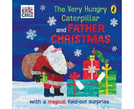 The Very Hungry Caterpillar and Father Christmas Board Book