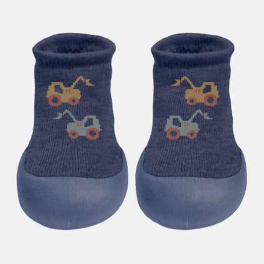 Toshi Organic Hybrid Walking Socks Jacquard - Earthmover