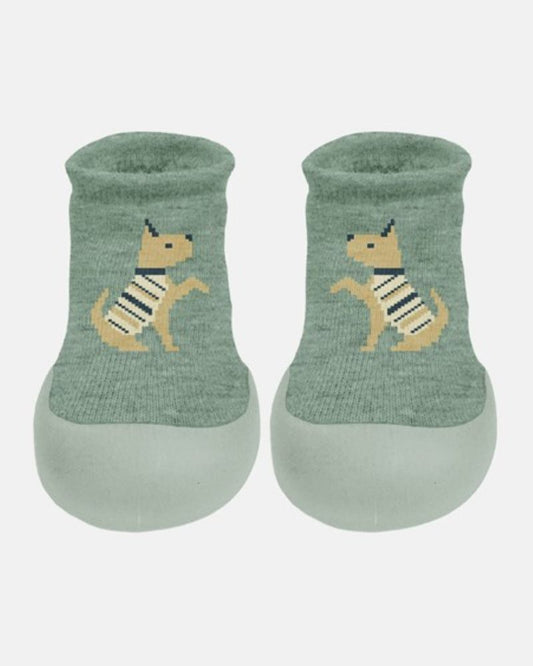 Toshi Organic Hybrid Walking Socks  Jacquard - Lapdog