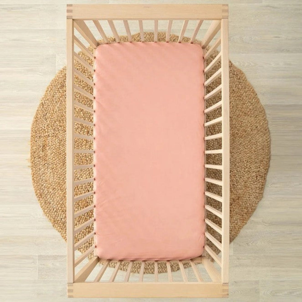 Love To Dream 2-in-1 Waterproof Sheet/Mattress Protector - Cot - Rose
