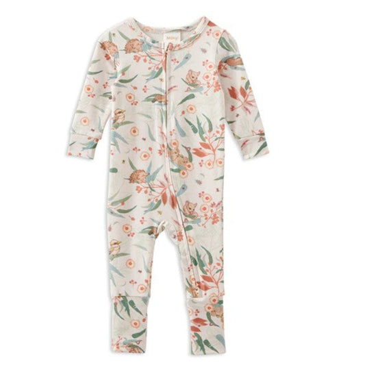 Milky Clothing Wattle Zip Romper