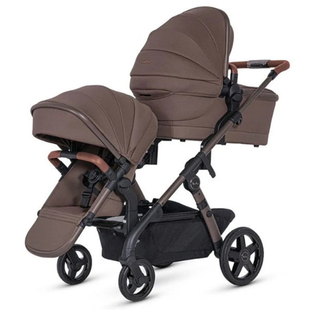 Silver Cross Wave 3 Pram - includes Tandem Seat