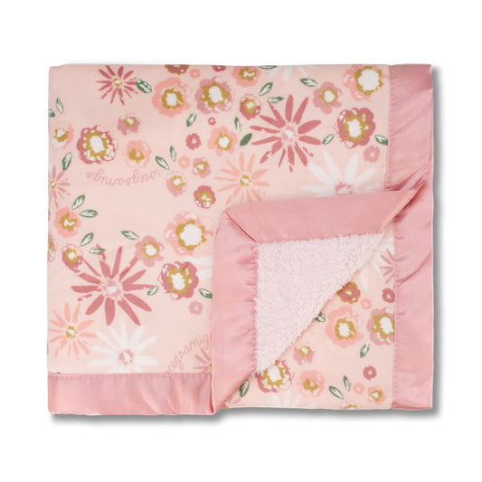 Weegoamigo Sherpa and Mink Blanket - Anne Hopaway Bunny