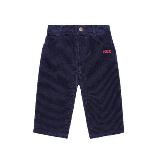 Huxbaby Cord Wide Leg Pant - Navy Blue