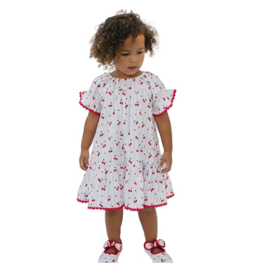 Walnut Alexa Dress - Cherry