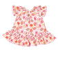 Walnut Alexa Dress - Frutas Fescas
