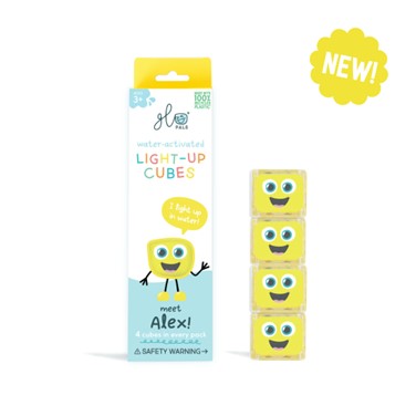 Glo Pals Cube - Alex (Yellow)