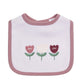Big Softies 3 Pack Applique And Printed Bibs – Tulip