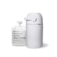 Babyrest Aster Nappy Bin - White