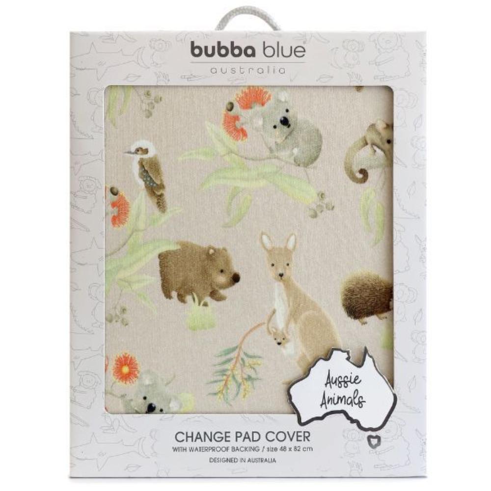 Bubba Blue Aussie Animals Change Pad Cover