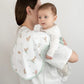 Living Textiles Burp Cloths 2 pk - Australiana