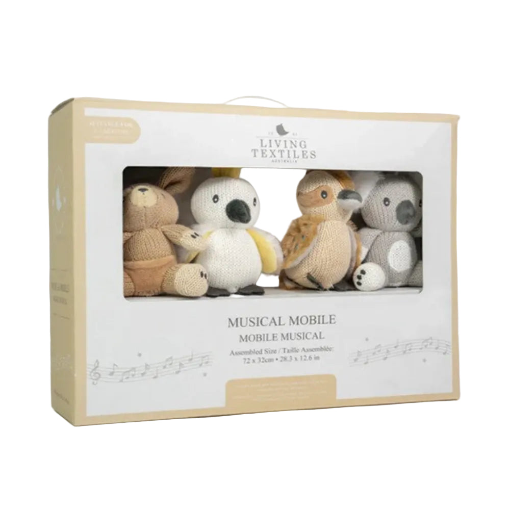 Living Textiles Musical Mobile Set  - Australiana
