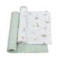 Living Textiles Jersey Swaddle Wraps 2 pk - Australiana