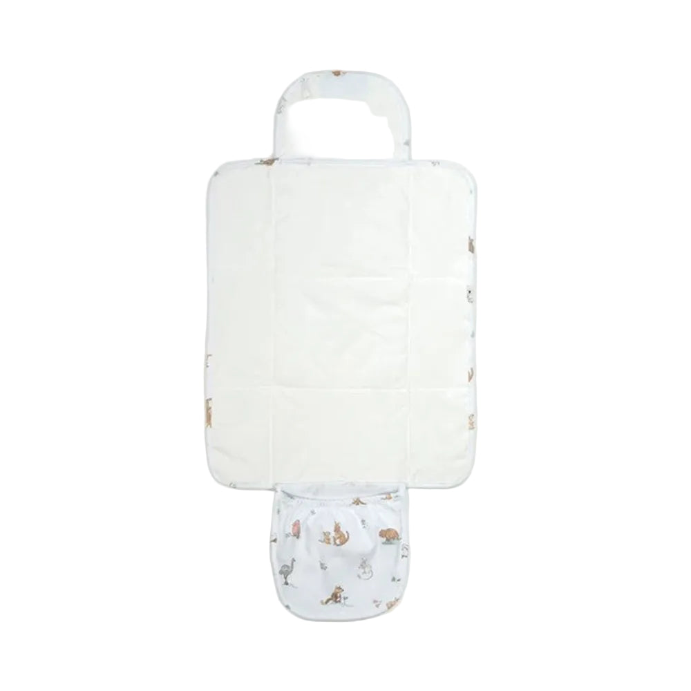 Living Textiles Travel Change Mat - Australiana