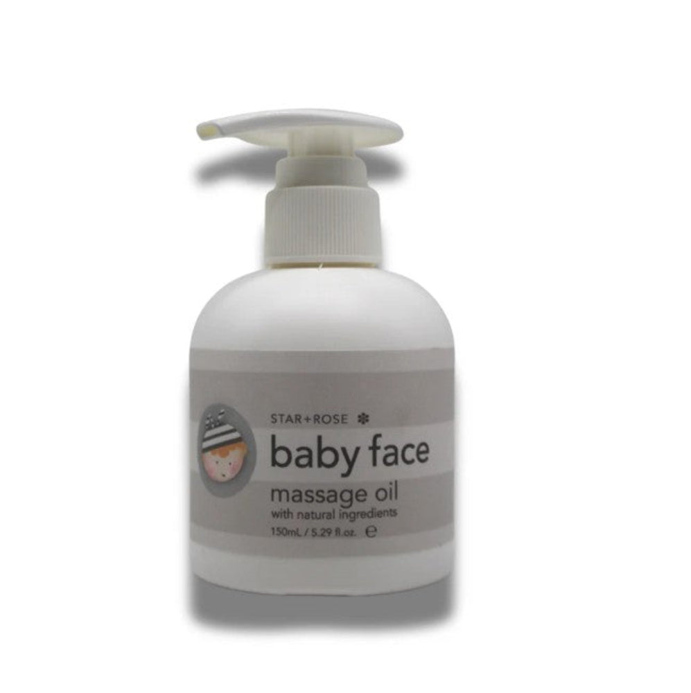 Star & Rose Baby Face Massage Oil