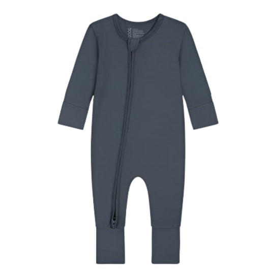 Boody Baby Long Sleeve Romper - Storm